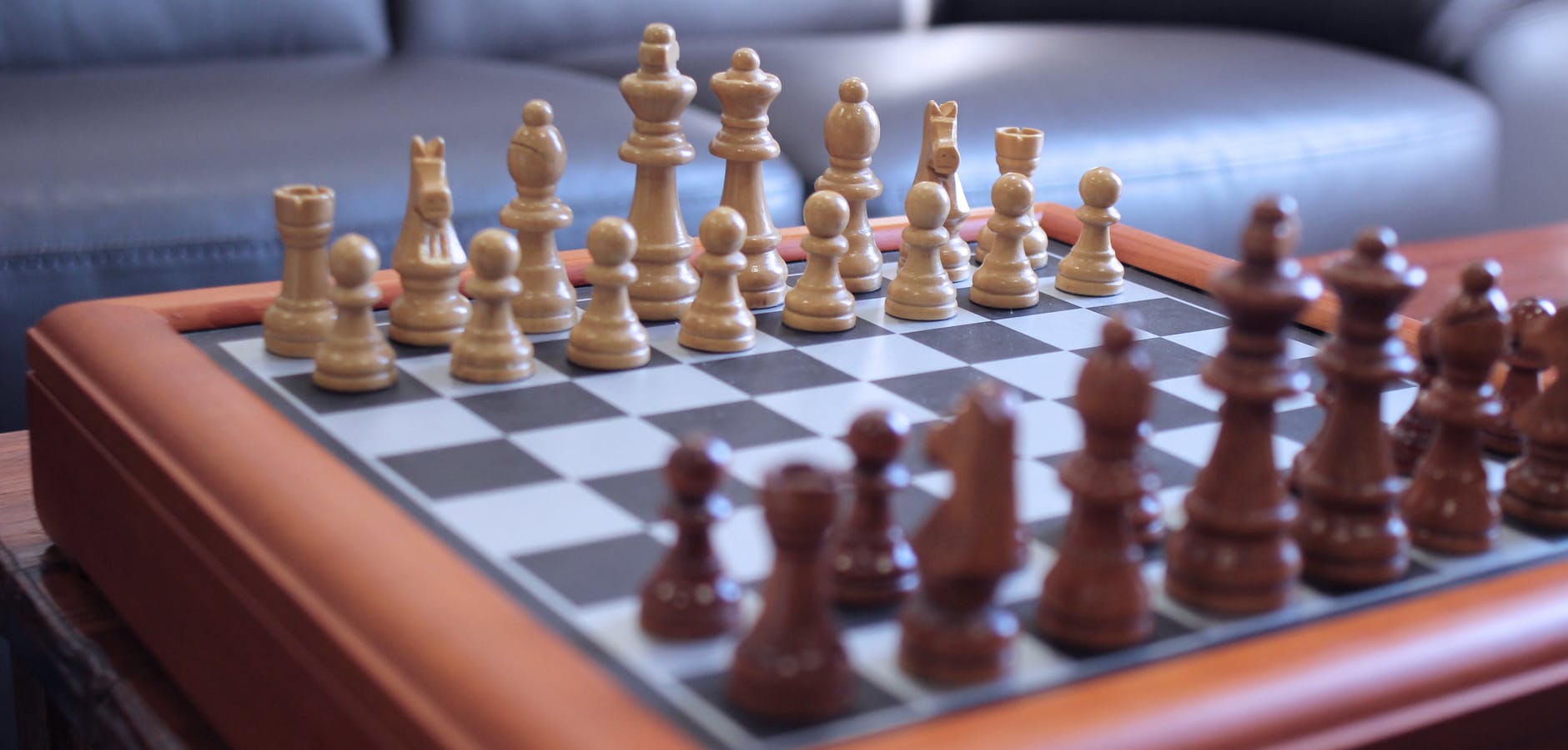 brown green and white chess pieces